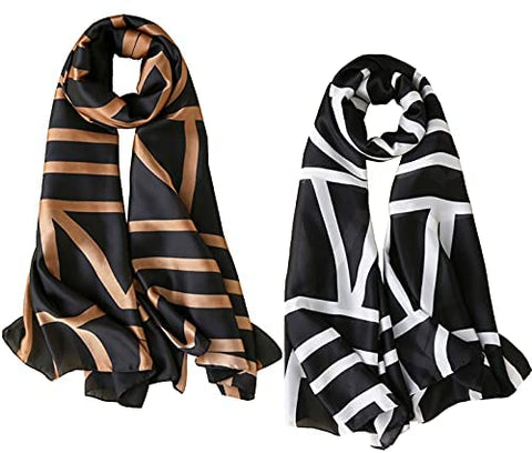 YMXHHB Silk Scarf 100% Mulberry Silk Fashion Scarves Long Lightweight Shawl Wrap …