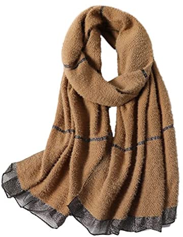 WINCESS YU Women Plaid Scarf for Winter Fall Long Warm Shawl Soft Blanket Wrap Shawl Scarves