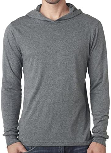 Yoga Clothing For You Mens Lightweight Hoodie Tee Shirt