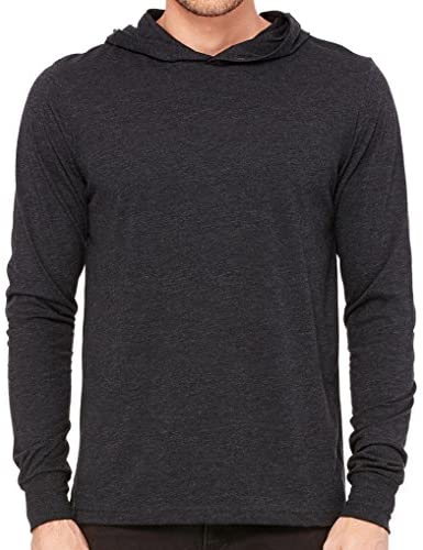 Yoga Clothing For You Mens Lightweight Hoodie Tee Shirt
