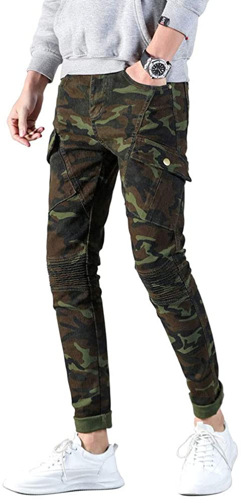 Men's Skinny Jeans Biker Jeans Cargo Jeans Cargo Pants