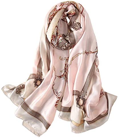 YMXHHB Silk Scarf 100% Mulberry Silk Fashion Scarves Long Lightweight Shawl Wrap …