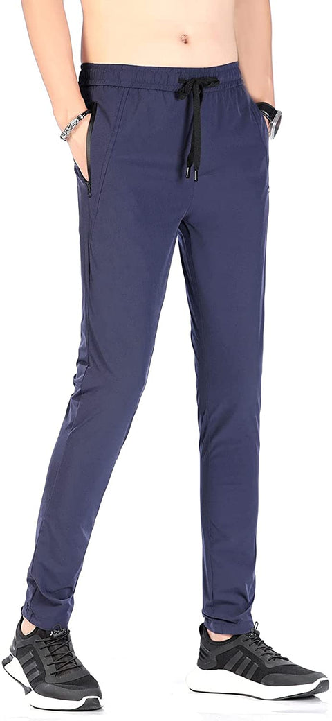 Men’s Quick Dry Track Pants Men’s Elastic Waist Hiking Pants