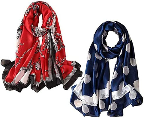YMXHHB Silk Scarf 100% Mulberry Silk Fashion Scarves Long Lightweight Shawl Wrap …