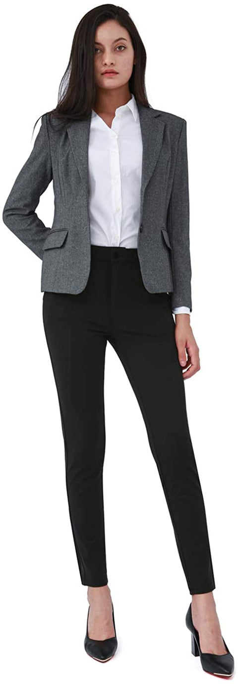 Dress Pants for Women Business Casual Stretch Skinny Work Pants with Pockets
