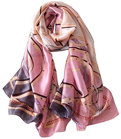 YMXHHB Silk Scarf 100% Mulberry Silk Fashion Scarves Long Lightweight Shawl Wrap …
