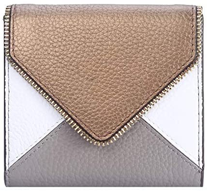 Lavemi RFID Blocking Small Compact Leather Wallets Credit Card Holder Case for Women