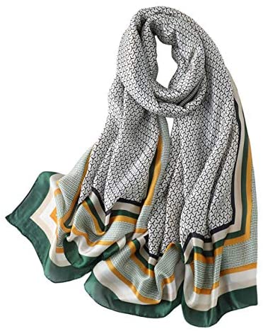 YMXHHB Silk Scarf 100% Mulberry Silk Fashion Scarves Long Lightweight Shawl Wrap …