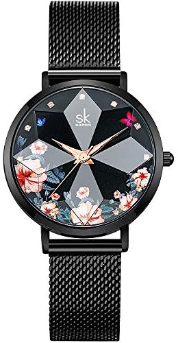Ultra Thin Minialist Creative Starry Sky Women Watch