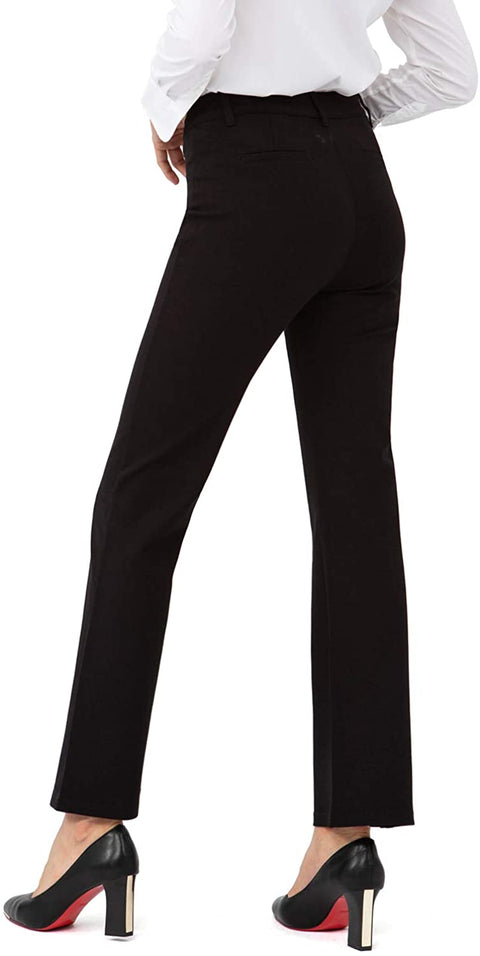 Dress Pants for Women Business Casual Stretch Work Pants with Pockets Straight Leg