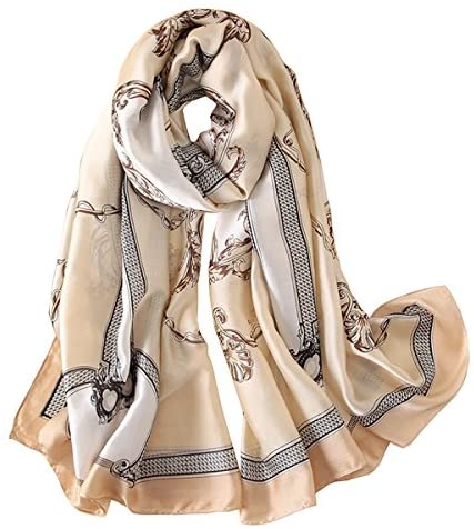 YMXHHB Silk Scarf 100% Mulberry Silk Fashion Scarves Long Lightweight Shawl Wrap …