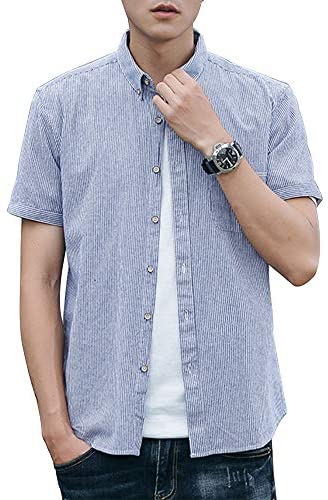Men's Button Down Striped Shirts