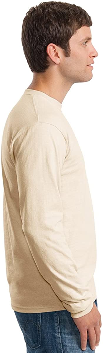 Gildan Men's Ultra Long Sleeve Rib-Knit Cuffs T-Shirt