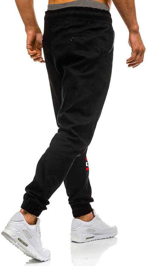 Cot-Oath Mens Casual Joggers Pants Workout - Cargo Pants Slim Fit Gym Trouser for Men Fashion Track Sweatpants