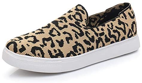 VenusCelia Women's Clouds Knit Slip-On Shoes