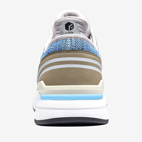 FitVille Women's Extra Wide Sneakers Comfortable Road Running Shoes for Flat Feet - Stride Core