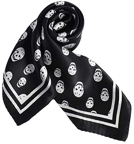 100% Real Mulberry Silk Scarf -21'' x 21''