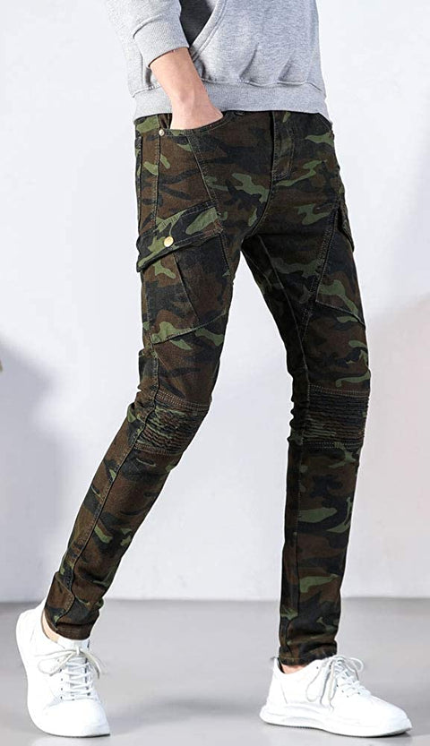 Men's Skinny Jeans Biker Jeans Cargo Jeans Cargo Pants