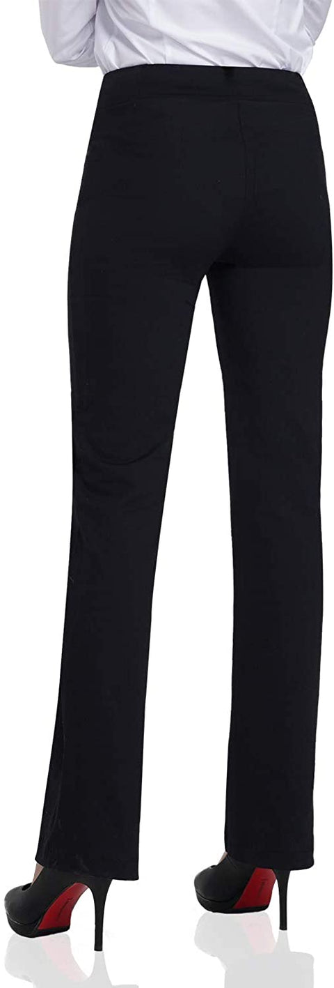 Black Leggings for Women, Super Comfy Stretchy Straight Leggings