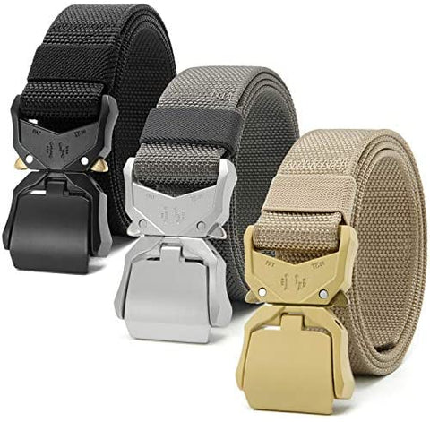 Casual Military Heavy Duty Web Belts for Men