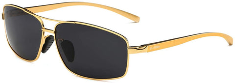 ELITERA Rectangular Polarized Sunglasses For Men Women UV Protection for Fishing Driving with Sunglasses Case