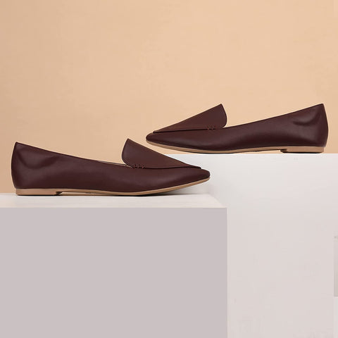 MUSSHOE Loafers for Women Comfortable Pointed Toe Women's Loafers & Slip-ons Women's Flats Flats Shoes Women