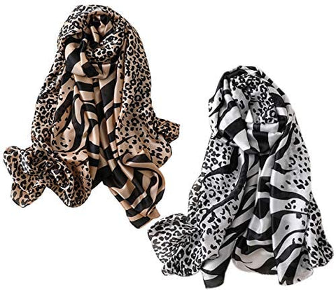 YMXHHB Silk Scarf 100% Mulberry Silk Fashion Scarves Long Lightweight Shawl Wrap …