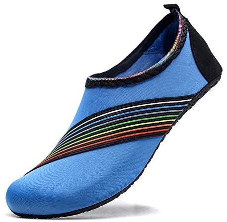 konhill Water Sports Aqua Shoes - Barefoot Quick-Dry Yoga Swim Beach Pool Socks for Women Men Kids
