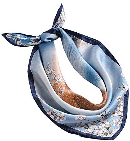 100% Pure Mulberry Silk Scarf 35" Large