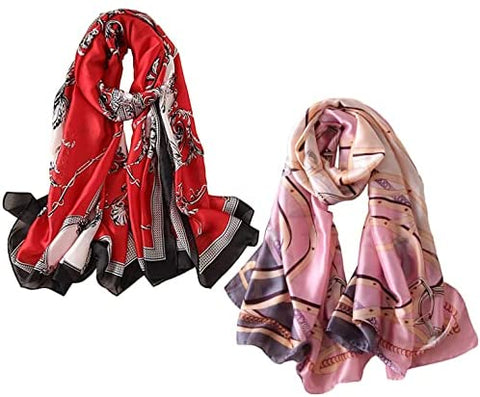 YMXHHB Silk Scarf 100% Mulberry Silk Fashion Scarves Long Lightweight Shawl Wrap …