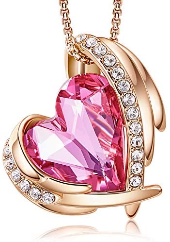 Love Heart Pendant Necklaces for Women