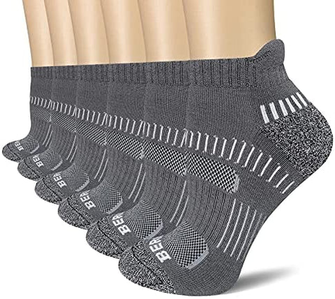 Women's Performance Athletic Ankle Running Socks (6 Pairs)