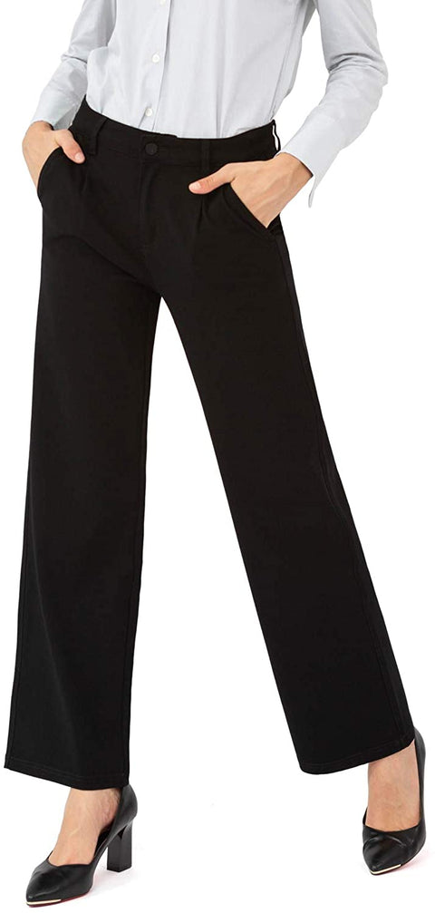 Pants for Women Bootcut Stretch Dress Pants with Pockets
