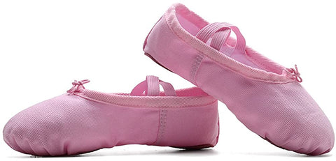 konhill Girls Ballet Slipper Shoes - Ballerina Shoes Yoga Dance Shoes Flats (Toddler/Little Kid/Big Kid/Women/Boy)