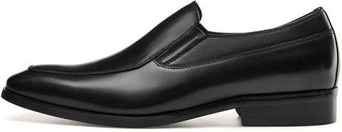 GIFENNSE Men's Dress Shoes Slip-on Loafers Leather Formal Shoes for Men