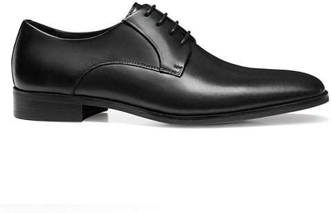 GIFENNSE Men's Handmade Leather Modern Classic Lace up Leather Lined Perforated Dress Oxfords Shoes