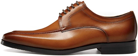GIFENNSE Men's Dress Shoes Genuine Leather Classic Oxford Formal Men Shoes