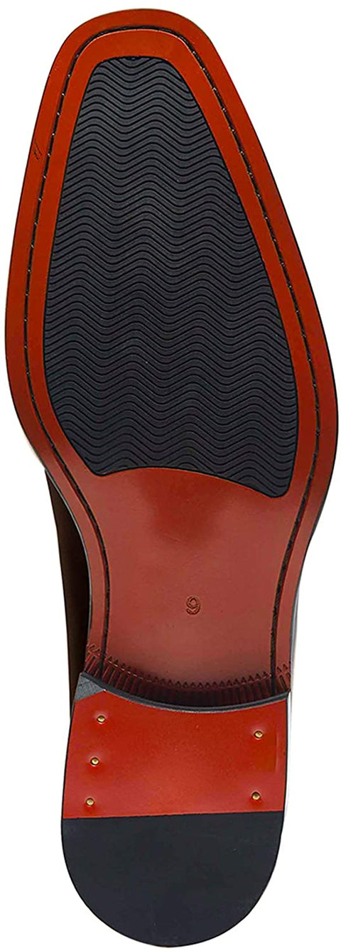 GIFENNSE Men's Dress Shoes Slip-on Loafers Leather Formal Shoes for Men