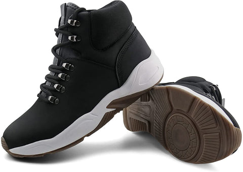Women Hiking Boots Lace up Ankle Outdoor Shoes