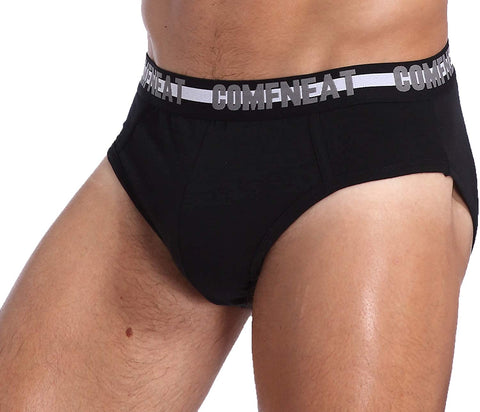 Men's 5-Pack Briefs Cotton Spandex Stretchy Ultra Soft Comfy Underwear