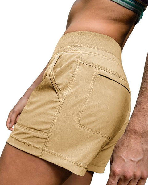 Womens Running Hiking Shorts Workout Climbing Summer Shorts with Pockets
