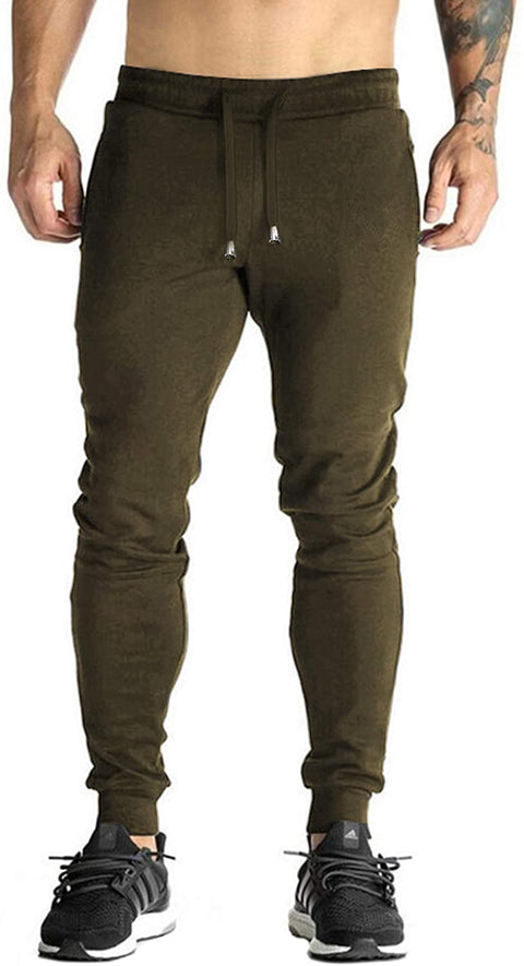 Men's Athletic Sweatpants Slim Fit Fitness Active Running Joggers Pants