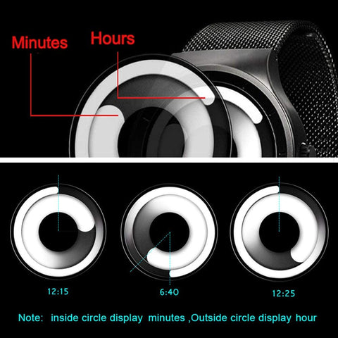 Business  Fashion Creative Original Design men's Wristwatch