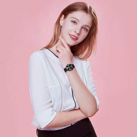 Ultra Thin Minialist Creative Starry Sky Women Watch