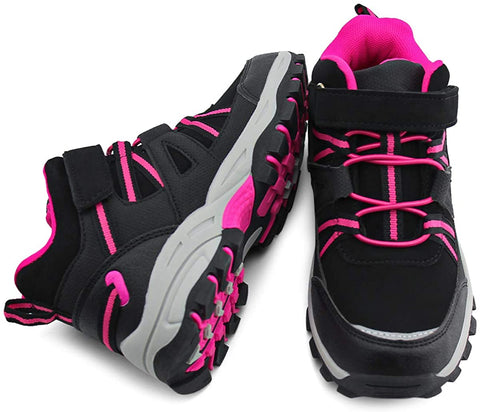 brooman Kids Hiking Boots Boys Girls Outdoor Adventure Shoes