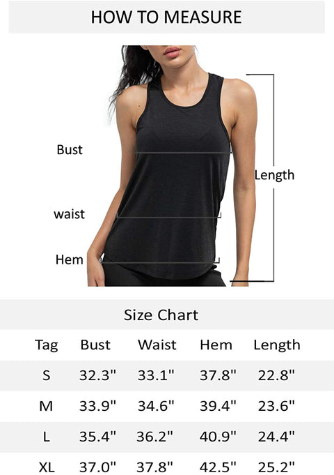 Workout Tops for Women, Racerback Workout Tanks for Women