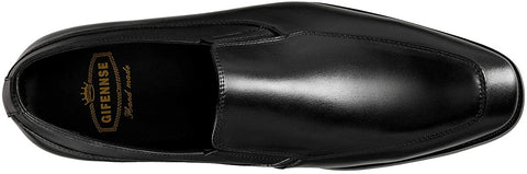 GIFENNSE Men's Dress Shoes Slip-on Loafers Leather Formal Shoes for Men