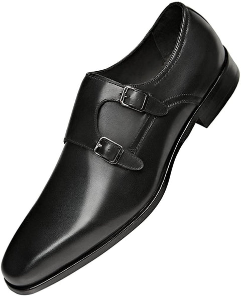 GIFENNSEMen's Leather Dress Oxfords Shoes