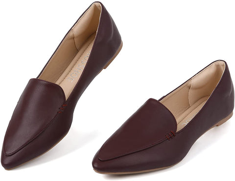 MUSSHOE Loafers for Women Comfortable Pointed Toe Women's Loafers & Slip-ons Women's Flats Flats Shoes Women