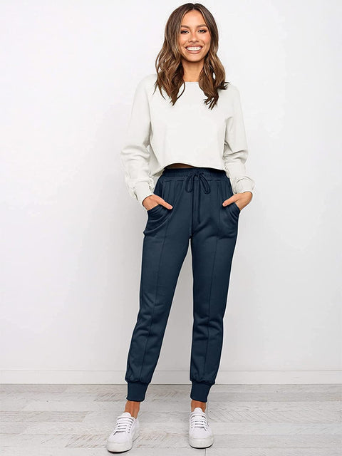 Joggers for Women Drawstring Yoga Pants